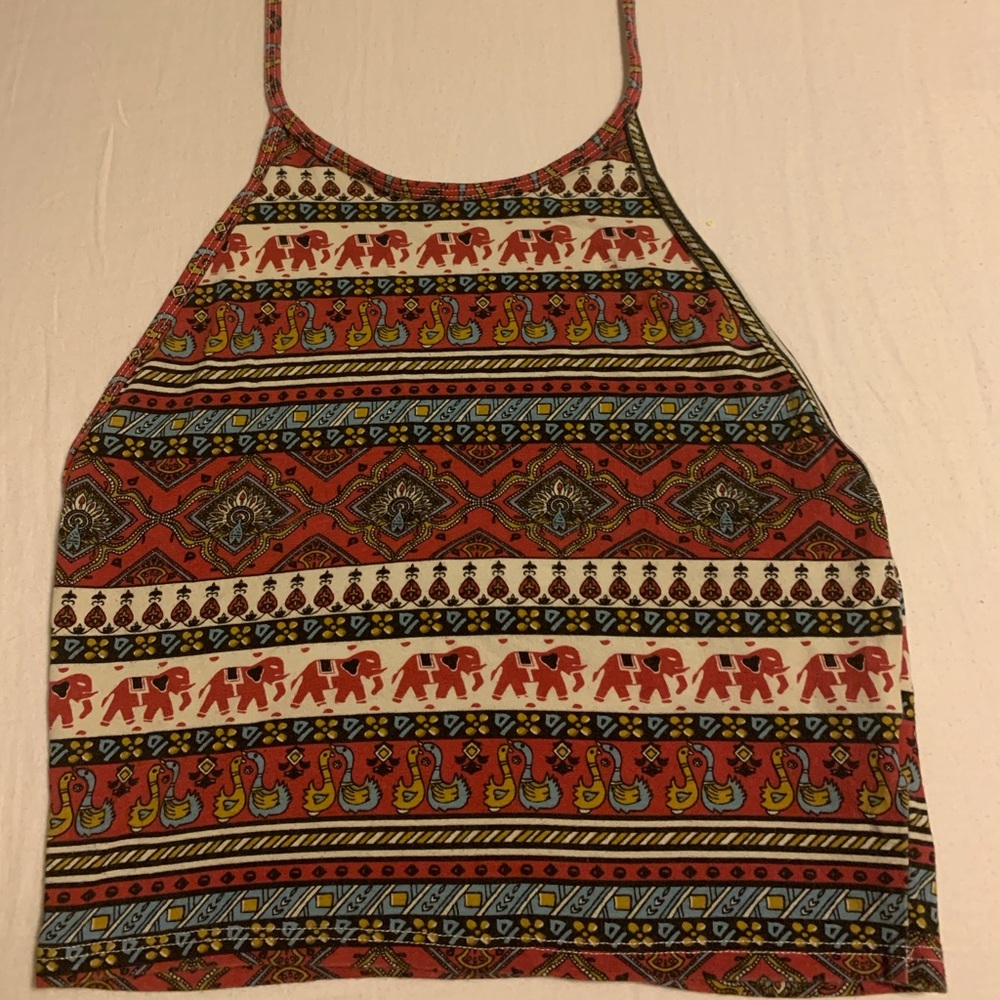 Urban outfitters African print tube top